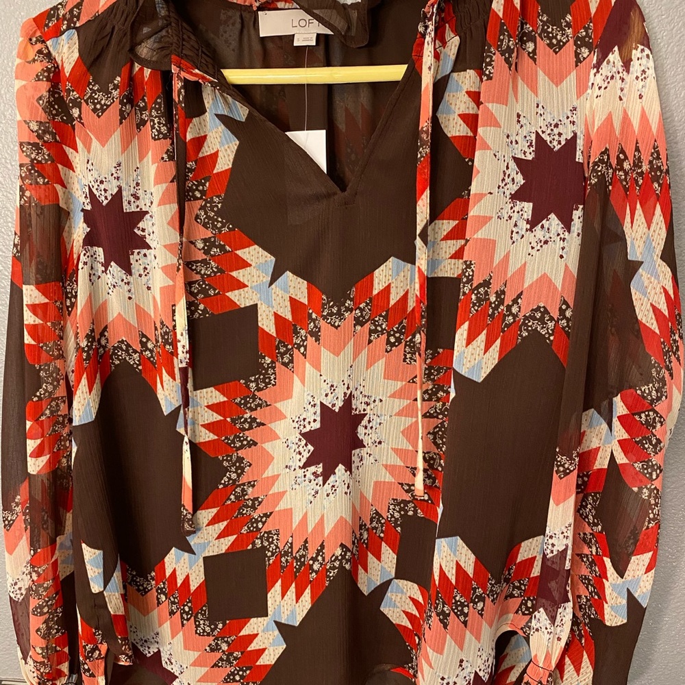 Loft boho blouse